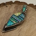 Vintage Charlie Bowie sterling silver pendant, cb hallmark — view 5 of 19