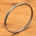 Mid century sterling silver bangle — view 3 of 14