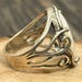 Art nouveau sterling silver ring — view 5 of 16
