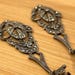 Art deco sterling silver drop earrings — view 8 of 20