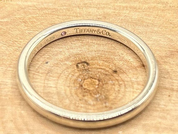 The TIFFANY & CO mark on this piece