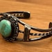 Vintage sterling silver cuff — view 11 of 16