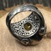 1920s Samuel B. Behnam (Behnam Jewelry Corp) sterling silver ring, bjc hallmark — view 7 of 10