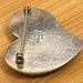 Vintage sterling silver brooch — view 13 of 20