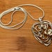 Art nouveau sterling silver pendant — view 6 of 10