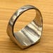 Vintage sterling silver signet ring — view 3 of 10