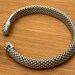Vintage sterling silver cuff — view 6 of 10
