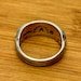 Vintage Albert Francisco sterling silver ring, francisco a hallmark — view 7 of 8