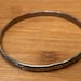 Mid century sterling silver bangle — view 8 of 14