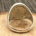 Mid century sterling silver signet ring — view 9 of 19