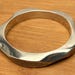 Vintage sterling silver bangle — view 4 of 10