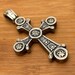 Antique sterling silver pendant — view 3 of 20
