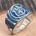 Vintage sterling silver signet ring — view 1 of 17