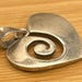 Art deco sterling silver pendant — view 3 of 16