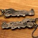 Antique sterling silver earrings — view 9 of 12