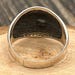 Vintage sterling silver signet ring — view 6 of 18
