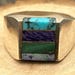 Vintage sterling silver signet ring — view 1 of 13