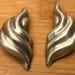 Mid century sterling silver earrings — view 1 of 10