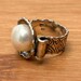 Vintage sterling silver ring — view 8 of 9