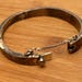 Vintage sterling silver bangle — view 11 of 16