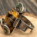 Vintage Jorge Castañeda sterling silver ring, jac hallmark — view 15 of 20