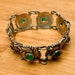 Vintage Carl Ruopoli sterling silver bracelet, c ruopoli hallmark — view 3 of 7