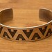 Vintage sterling silver cuff — view 2 of 9