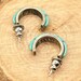 Sterling silver hoop earrings — view 4 of 9