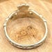 Vintage JMH Jewellery sterling silver ring, jmh hallmark — view 4 of 9