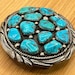 Vintage sterling silver belt buckle — view 3 of 20