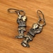 Antique sterling silver earrings — view 12 of 12