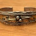 Vintage sterling silver cuff — view 9 of 20