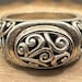 Art nouveau sterling silver ring — view 7 of 10