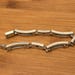 Art deco sterling silver bracelet — view 3 of 17