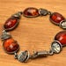 Art nouveau sterling silver bracelet — view 1 of 16