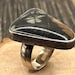 Vintage Charles Albert sterling silver ring, Charles Albert hallmark — view 1 of 10