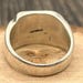 Vintage sterling silver signet ring — view 8 of 18