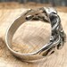 Art nouveau sterling silver ring — view 5 of 10