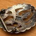 Vintage sterling silver belt buckle — view 11 of 18