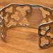 Mid century sterling silver cuff — view 6 of 17