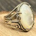 Art nouveau sterling silver ring — view 3 of 16