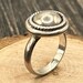 Art deco sterling silver ring — view 2 of 10