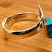 Vintage sterling silver bangle — view 3 of 10