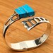 Vintage sterling silver bangle — view 1 of 10