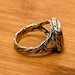 Vintage sterling silver ring — view 7 of 8