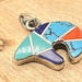 Vintage sterling silver pendant — view 16 of 20