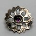 Vintage sterling silver brooch — view 2 of 2