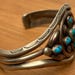 Vintage Mary S. Lew sterling silver cuff, Mary S. Lew hallmark — view 5 of 10