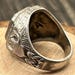 Vintage sterling silver signet ring — view 5 of 10