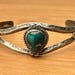 Vintage sterling silver cuff — view 2 of 10